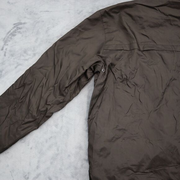 Gap Jacket Mens XS Brown Full Zip Pockets Bomber Collared Jacket - Picture 16 of 16